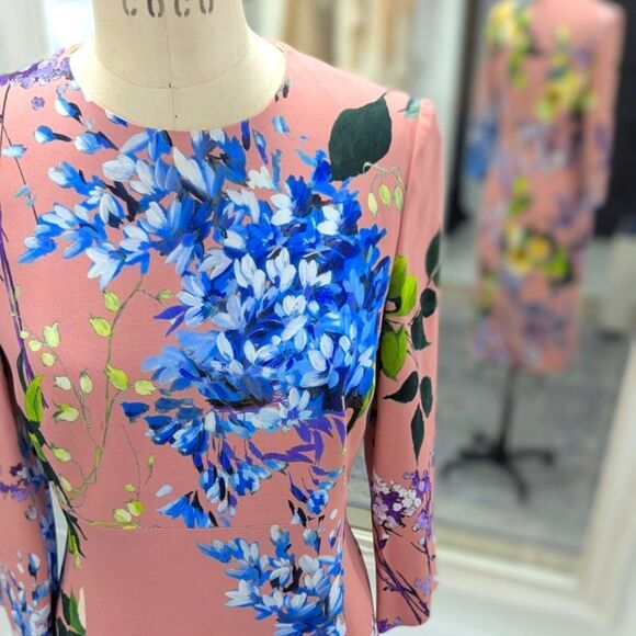 Escada Floral Midi Dress - Picture 4 of 8